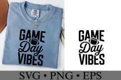 Game Day Vibes Svg | Sport Svg | Shirt Svg Product Image 1