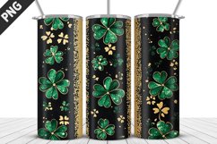 3D St Patrick&#039;s Day Tumbler Wrap| Sublimation Design Product Image 2