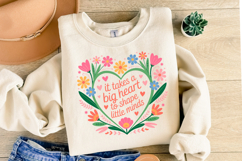 It takes a Big Heart to shape little minds svg | Shirt Svg Product Image 2