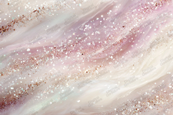 Blush Gold Glitter Swirl Background for Elegant Craft Design Product Image 1