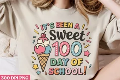 It's been a sweet 100 days of school PNG, 100 Days Of School Product Image 2