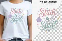 Crochet phrases png design for T-shirts Product Image 1