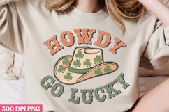 Howdy Go Lucky PNG, St Patricks Day Sublimation PNG Product Image 2