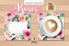 roses, pink, bouquet, hot plate Product Image 1