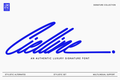 Cielline | Signature Font Product Image 1