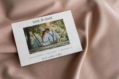 Modern Photo Save the Date Card Template Product Image 1