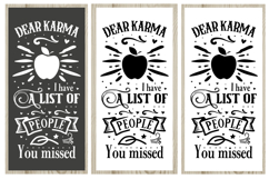 Dear Karma I Have A List Of People You Missed svg design Product Image 1