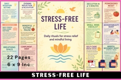 Stress-Free Life A Guided Workbook for Calm &amp; Balance Product Image 1