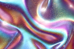 Iridescent Gold Glitter Swirl Holographic Texture Product Image 1