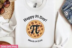 Happy Pi Day! March PNG, Pi Day Sublimation PNG Product Image 2