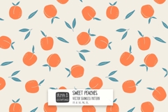 Sweet Peaches Seamless Pattern Product Image 1