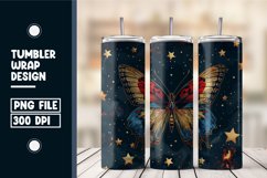 Butterfly Tumbler Wrap Design Product Image 1