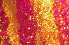 Gold Pink Diagonal Stripe Heavy Glitter Bokeh Texture Product Image 1