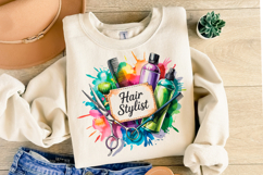Hair Stylist svg Design | Svg Cut Files | Shirt Svg Product Image 2