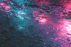 Neon Pink Cyan Water Reflection Texture Background Product Image 1