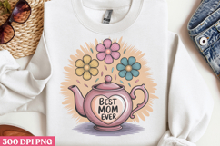 Floral Mama Mom Sublimation PNG Product Image 2