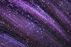 Deep Purple Glitter Comet Swirl Cosmic Background Product Image 1