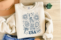 1776 USA svg Design | 4th of July Svg | Shirt Svg Product Image 2