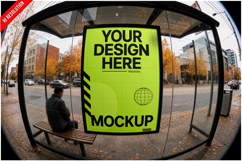 Poster Urban Street Mockup Product Image 1