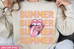 Summer&#039; PNG, Vintage Summer Sublimation PNG Product Image 2