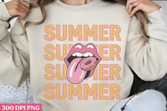 Summer' PNG, Vintage Summer Sublimation PNG Product Image 2