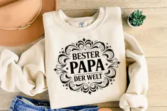 Bester Papa svg | Svg Cut File | Shirt Svg Product Image 2