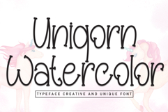 Unicorn Watercolor Product Image 1