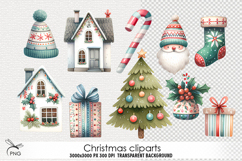 Christmas cliparts - 10 Variations Product Image 1
