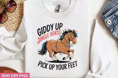 Giddy Up Jingle Horse, Pick Up Your Feet PNG Product Image 2