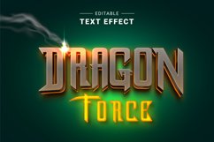 Editable Text Effect for Illustrator. Vector Graphic styles Product Image 1