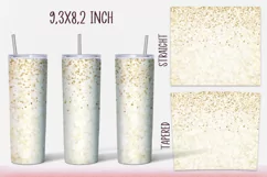 Marble with gold tumbler Sublimation. 20 oz, PNG. Product Image 2