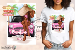 Vacation Mood On Pink Beach Car Design Summer Vacation Vibes Product Image 3