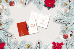 Simple Elegant Christmas Card Printable Product Image 1