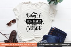 Being A Mom Makes My Life Complete Svg Product Image 1