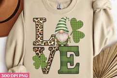 LOVE PNG, St Patricks Day Gnome Sublim Product Image 2