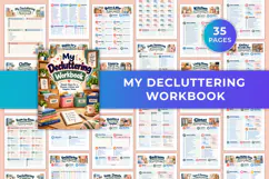 My Decluttering Workbook Kdp interiors Product Image 1