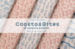 Coastal Bites - 18 Seamless Patterns Product Image 1