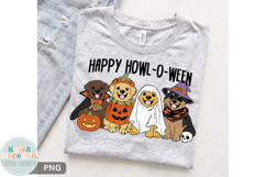 Dog Halloween PNG | Happy Howl O Ween PNG | Fall PNG Product Image 2