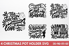Christmas Pot Holder SVG Product Image 1