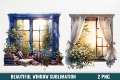 Beautiful Window Sublimation, Window Clipart Product Image 1