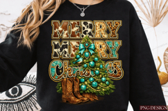 Merry Merry Christmas Sublimation Design Product Image 1