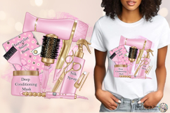 PInk Luxury Hair Salon Sublimation Beauty Tools Glam Design Product Image 2