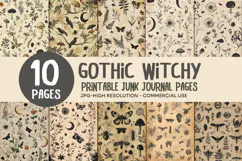 Vintage Botanical Junk Journal Pages Product Image 1