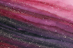 Burgundy Gold Watercolor Texture Background for Craft Design Product Image 1