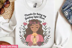 Thanks for being my PNG, Mothers Day Quotes Sublimation Clip Product Image 2