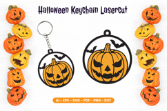 Halloween Keychain Lasercut Product Image 1