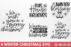Winter Christma SVG Product Image 1