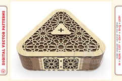 Box Organizer v6 - laser cut file - Glowforge ready SVG Product Image 1