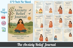 The Anxiety Relief Journal Product Image 1