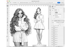 19 Procreate Preppy style Stamp Brushes Product Image 8